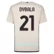 Günstige AS Rom Dybala 21 Herrentrikot Auswärts 2023/24 Kurzarm