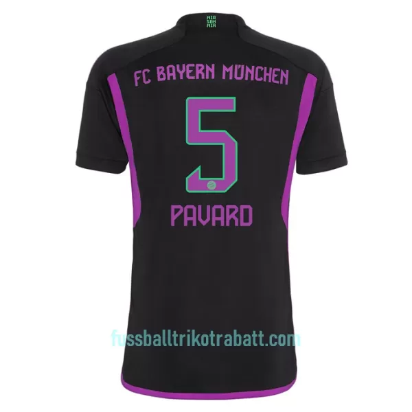 Günstige FC Bayern München Pavard 5 Herrentrikot Auswärts 2023/24 Kurzarm