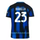 Günstige Inter Mailand Barella 23 Herrentrikot Heim 2023/24 Kurzarm