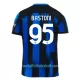 Günstige Inter Mailand Bastoni 95 Herrentrikot Heim 2023/24 Kurzarm