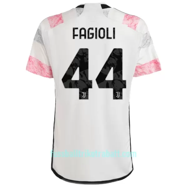 Günstige Juventus Turin Fagioli 44 Herrentrikot Auswärts 2023/24 Kurzarm