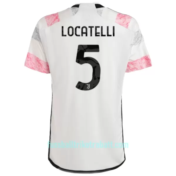 Günstige Juventus Turin Locatelli 5 Herrentrikot Auswärts 2023/24 Kurzarm