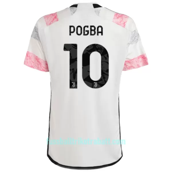 Günstige Juventus Turin Pogba 10 Herrentrikot Auswärts 2023/24 Kurzarm