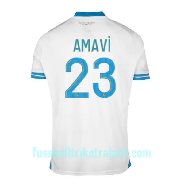 Günstige Olympique Marseille Amavi 23 Herrentrikot Heim 2023/24 Kurzarm