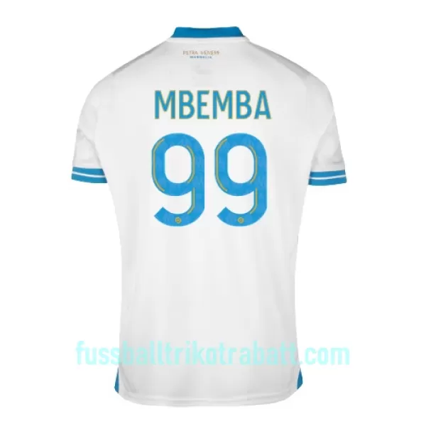 Günstige Olympique Marseille MBEMBA 99 Herrentrikot Heim 2023/24 Kurzarm