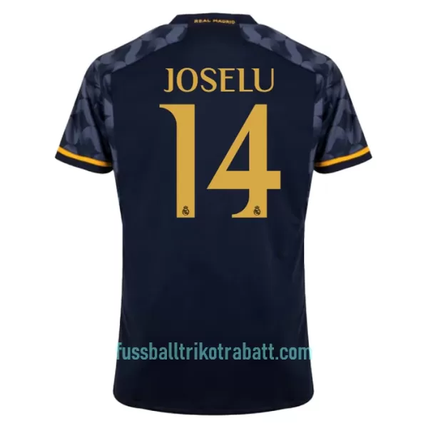 Günstige Real Madrid Joselu 14 Herrentrikot Auswärts 2023/24 Kurzarm