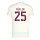 Günstige FC Bayern München Muller 25 Champions League Kindertrikot Ausweich 2023/24 Kurzarm