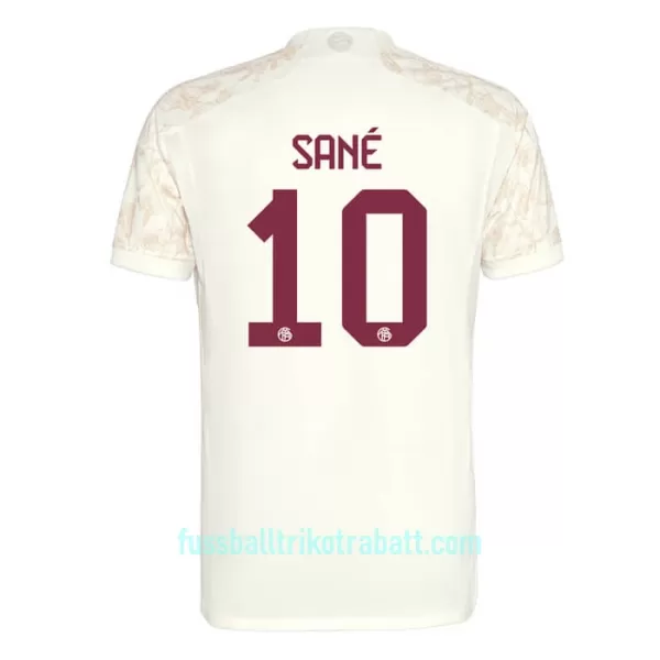 Günstige FC Bayern München Sane 10 Champions League Kindertrikot Ausweich 2023/24 Kurzarm