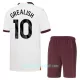 Günstige Manchester City Grealish 10 Kindertrikot Auswärts 2023/24 Kurzarm