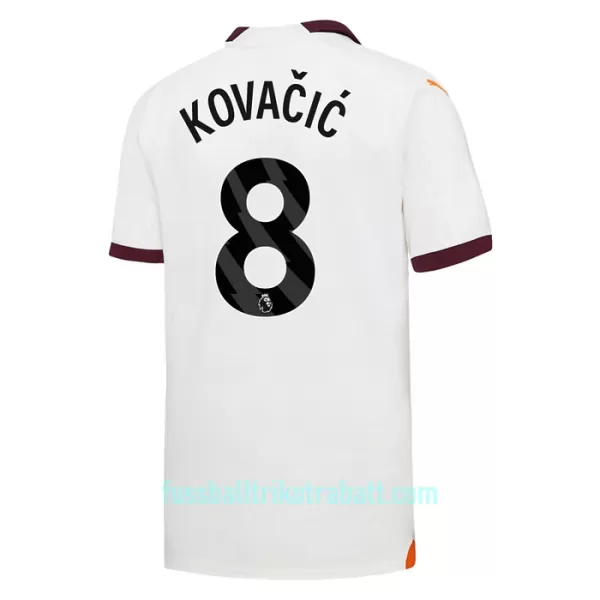 Günstige Manchester City Kovacic 8 Herrentrikot Auswärts 2023/24 Kurzarm