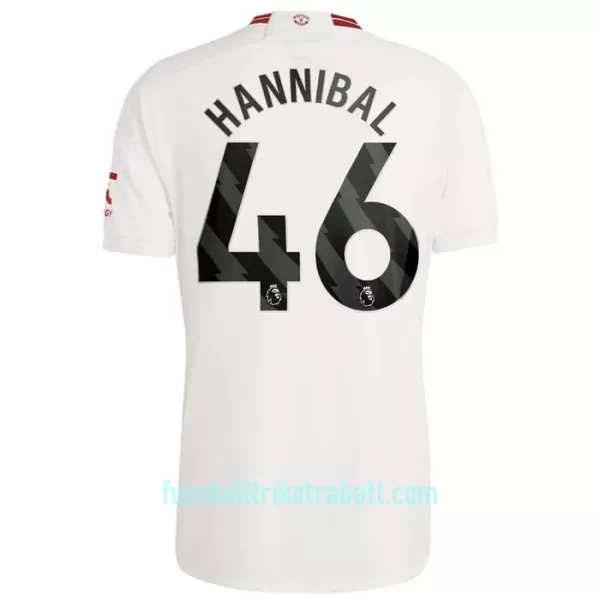 Günstige Manchester United Hannibal 46 Herrentrikot Ausweich 2023/24 Kurzarm