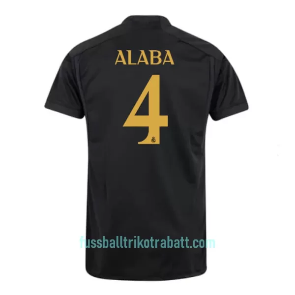 Günstige Real Madrid Alaba 4 Herrentrikot Ausweich 2023/24 Kurzarm
