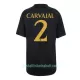 Günstige Real Madrid Carvajal 2 Kindertrikot Ausweich 2023/24 Kurzarm