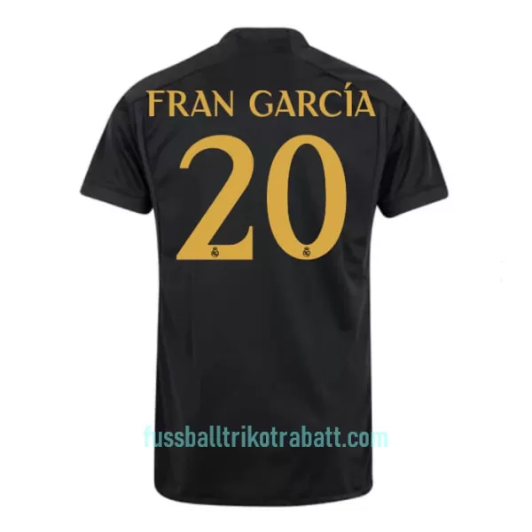 Günstige Real Madrid Fran Garcia 20 Herrentrikot Ausweich 2023/24 Kurzarm