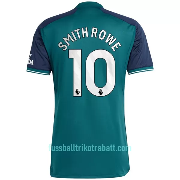 Günstige Arsenal Smith Rowe 10 Herrentrikot Ausweich 2023/24 Kurzarm