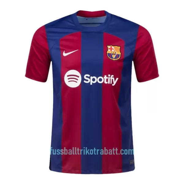 Günstige FC Barcelona Gavi 6 Herrentrikot Heim 2023/24 Kurzarm