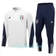 Italien Sweatshirts Anzüge 2023/24 Viertelreißverschluss Weiße