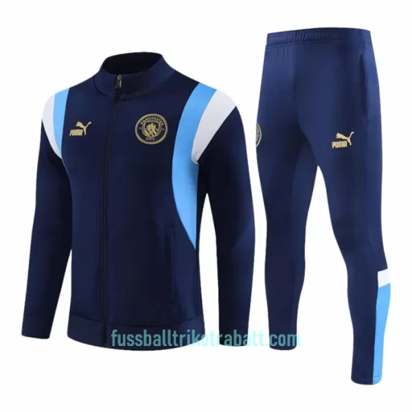 Manchester City Trainingsjackenanzüge 2023/24 Navy