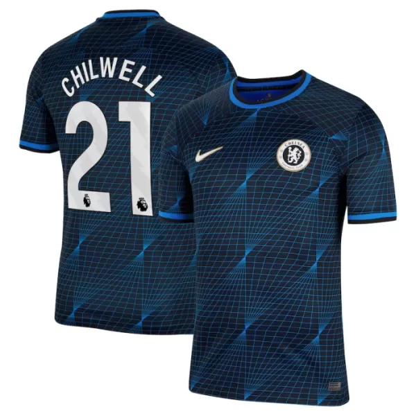 Günstige Chelsea Chilwell 21 Herrentrikot Auswärts 2023/24 Kurzarm