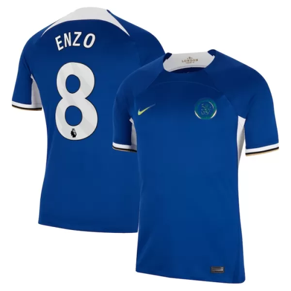 Günstige Chelsea Enzo 8 Herrentrikot Heim 2023/24 Kurzarm