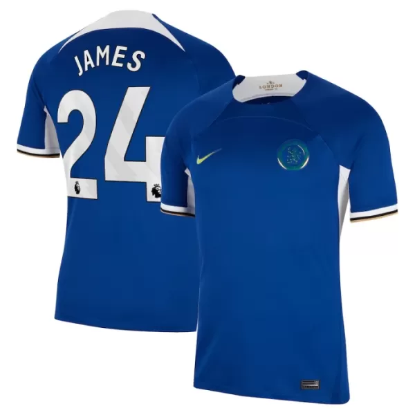 Günstige Chelsea James 24 Herrentrikot Heim 2023/24 Kurzarm