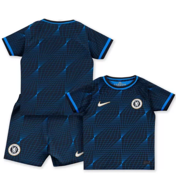 Günstige Chelsea Kindertrikot Auswärts 2023/24 Kurzarm