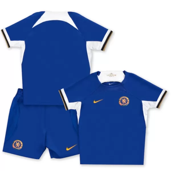 Günstige Chelsea Kindertrikot Heim 2023/24 Kurzarm