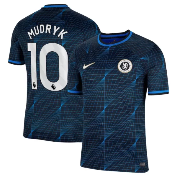 Günstige Chelsea Mudryk 10 Herrentrikot Auswärts 2023/24 Kurzarm