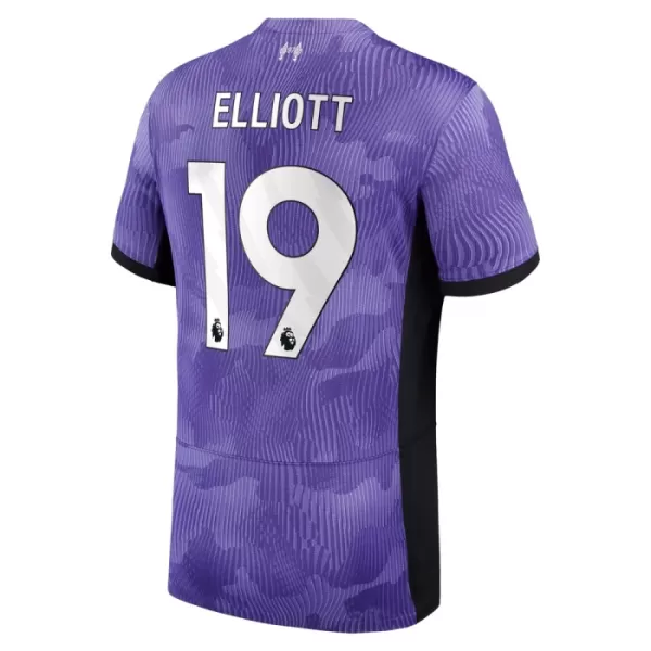 Günstige Liverpool Elliott 19 Herrentrikot Ausweich 2023/24 Kurzarm