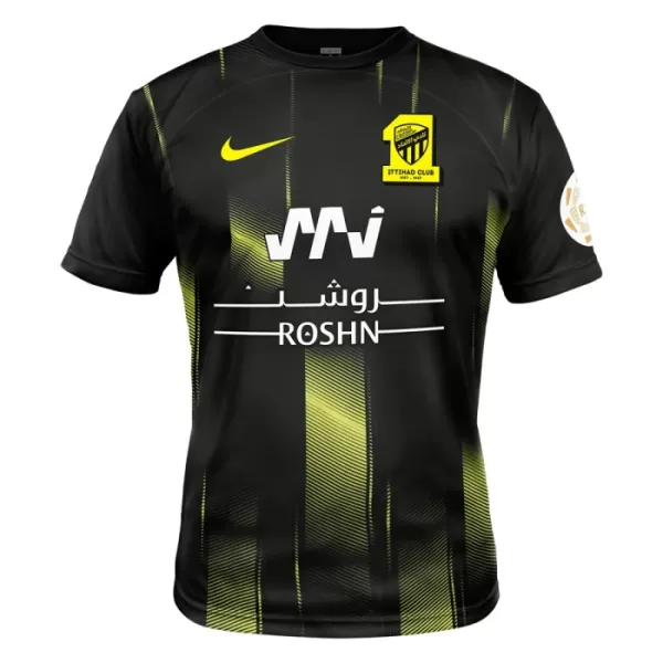 Günstige Al Ittihad Herrentrikot Ausweich 2023/24 Kurzarm