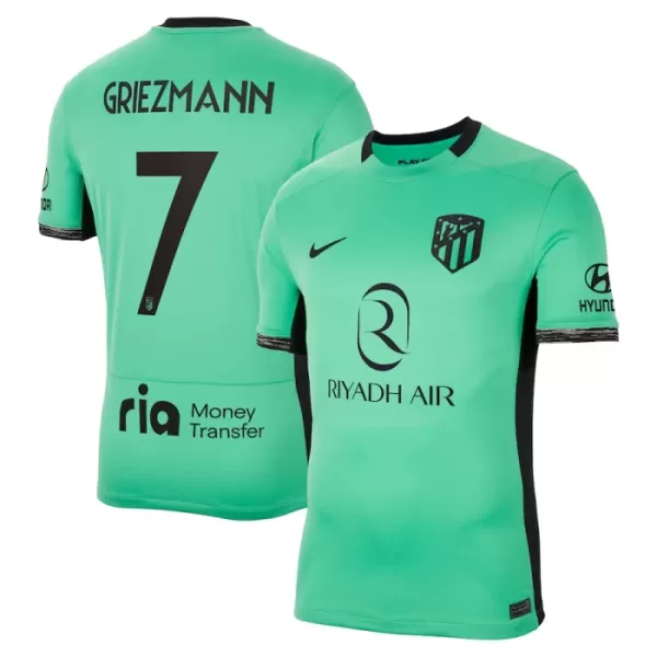 Günstige Atlético Madrid Griezmann 7 Herrentrikot Ausweich 2023/24 Kurzarm