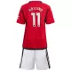 Günstige Manchester United Højlund 11 Kindertrikot Heim 2023/24 Kurzarm