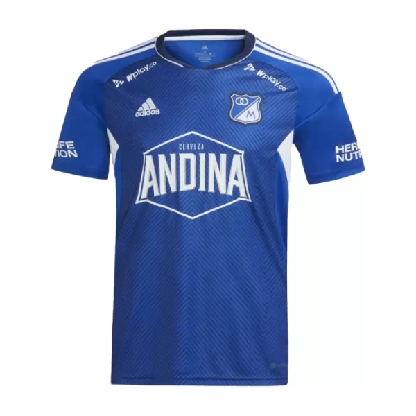 Günstige Millonarios Herrentrikot Heim 2023/24 Kurzarm