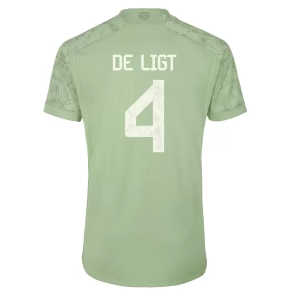 Günstige FC Bayern München De Ligt 4 Herrentrikot Ausweich 2023/24 Kurzarm