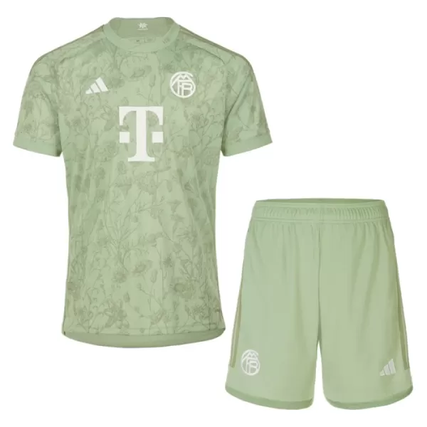 Günstige FC Bayern München Kindertrikot Ausweich 2023/24 Kurzarm