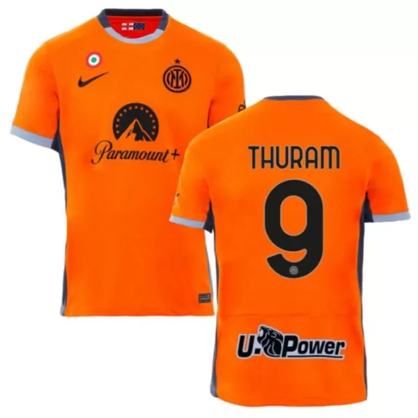 Günstige Inter Mailand Thuram 9 Herrentrikot Ausweich 2023/24 Kurzarm