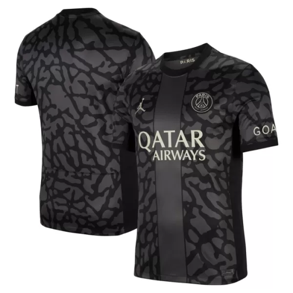 Günstige Paris Saint-Germain Herrentrikot Ausweich 2023/24 Kurzarm