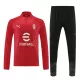 AC Mailand Kit Trainingspullover 2023/24 Viertelreißverschluss Rote
