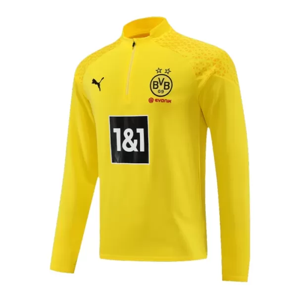 Borussia Dortmund Kit Trainingspullover 2023/24 Viertelreißverschluss Gelbe