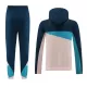 Manchester City Hoodie Kit Trainingspullover 2023/24 Viertelreißverschluss Crème