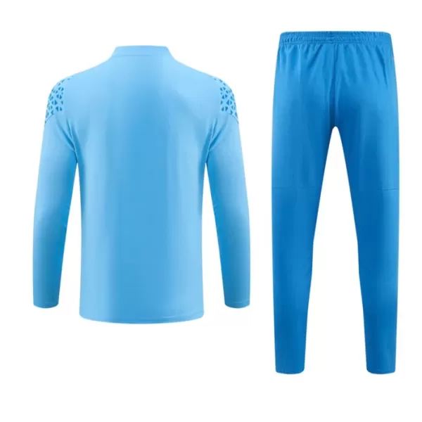 Manchester City Kit Trainingspullover 2023/24 Viertelreißverschluss Blaue