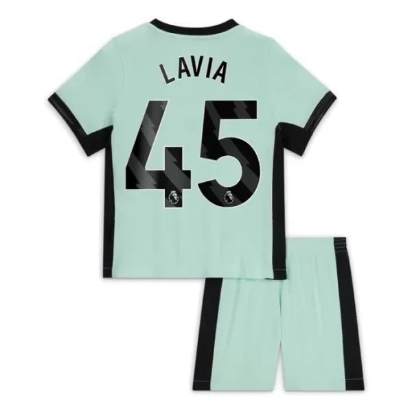 Günstige Chelsea Lavia 45 Kindertrikot Ausweich 2023/24 Kurzarm