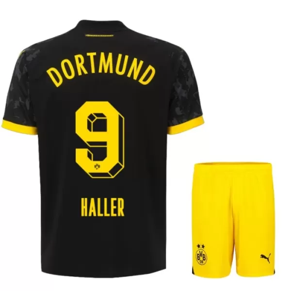 Günstige Borussia Dortmund Haller 9 Kindertrikot Auswärts 2023/24 Kurzarm