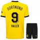 Günstige Borussia Dortmund Haller 9 Kindertrikot Heim 2023/24 Kurzarm