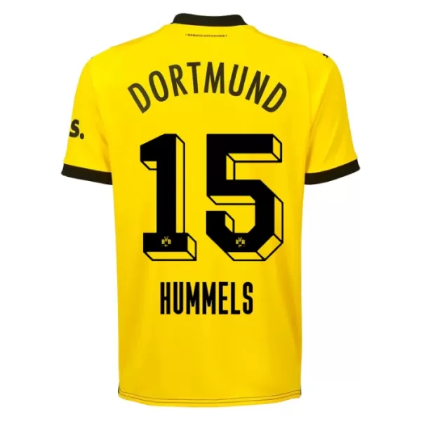 Günstige Borussia Dortmund Hummels 15 Herrentrikot Heim 2023/24 Kurzarm