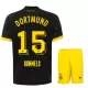 Günstige Borussia Dortmund Hummels 15 Kindertrikot Auswärts 2023/24 Kurzarm