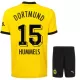 Günstige Borussia Dortmund Hummels 15 Kindertrikot Heim 2023/24 Kurzarm