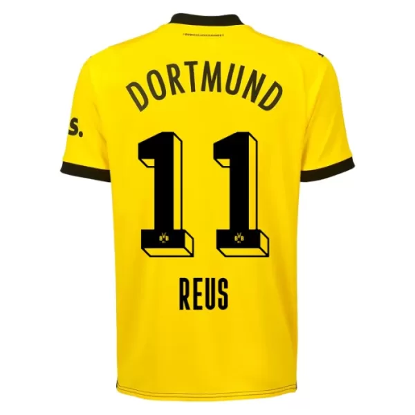 Günstige Borussia Dortmund Reus 11 Herrentrikot Heim 2023/24 Kurzarm