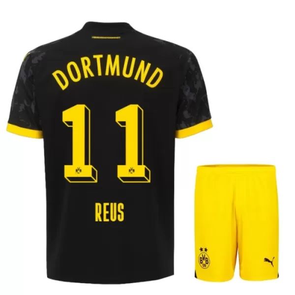 Günstige Borussia Dortmund Reus 11 Kindertrikot Auswärts 2023/24 Kurzarm