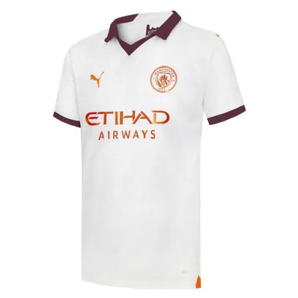 Günstige Manchester City Doku 11 Herrentrikot Auswärts 2023/24 Kurzarm